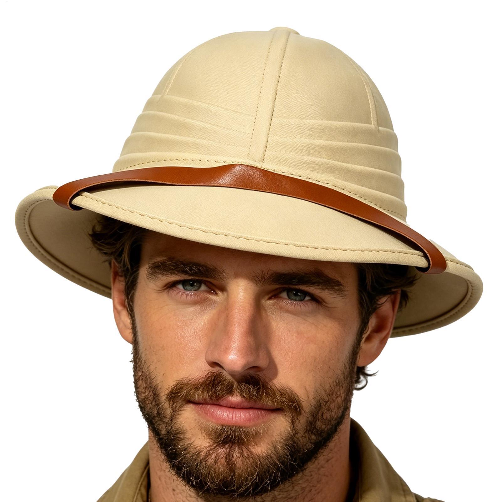 Bucket Hat Straw - 1 buah Topi Jerami Penjelajah Inggris